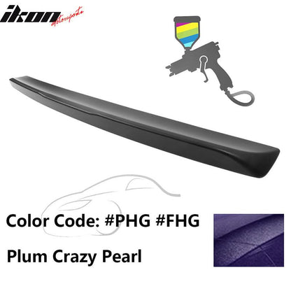 2015-2023 Dodge Challenger OE Style No Camera Hole Trunk Spoiler ABS