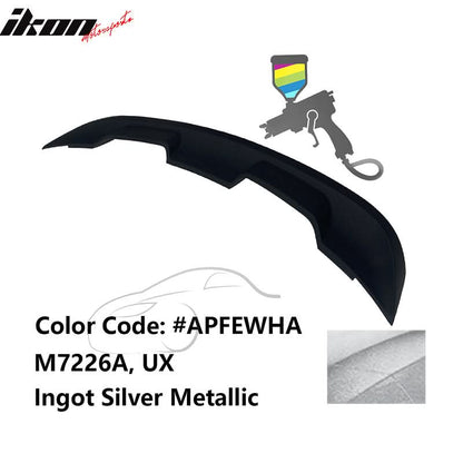 2010-2014 Ford Mustang 2020 GT500 Style Trunk Spoiler Wing ABS