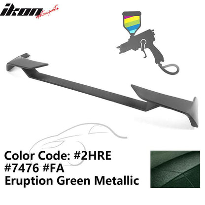 2021-2024 Ford Mustang Mach-E 3PCS Trunk Spoiler Wing Painted ABS