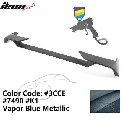 2021-2024 Ford Mustang Mach-E 3PCS Trunk Spoiler Wing Painted ABS