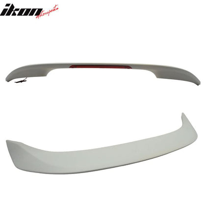 2013-2016 Honda Accord Sedan OE Unpainted Rear Spoiler Wing LED Light