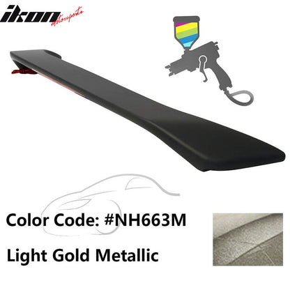 2001-2005 Honda Civic Sedan Factory Style Painted Trunk Spoiler