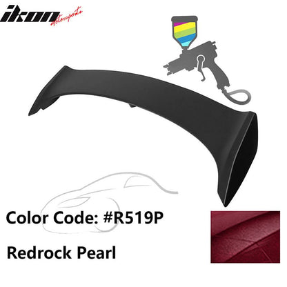 2006-2011 Honda Civic Painted Trunk Spoiler 3rd Brake LED Light ABS