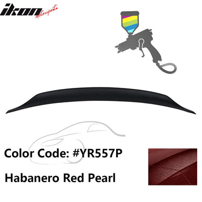 2012-2015 Honda Civic Duckbill V2 Style Rear Trunk Spoiler PP