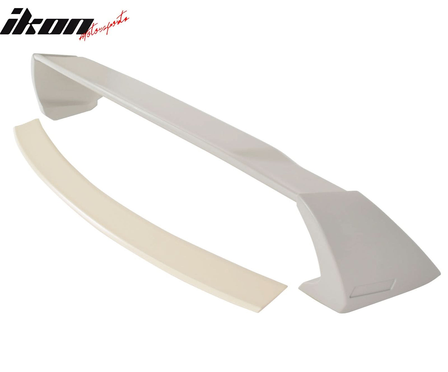 2012-2015 Honda Civic 9th RR Style Unpainted Beige Trunk Spoiler ABS