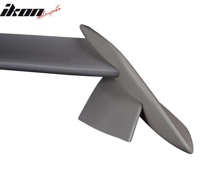 2016-2021 Honda Civic 10th Coupe TR Style Unpainted Gray Trunk Spoiler