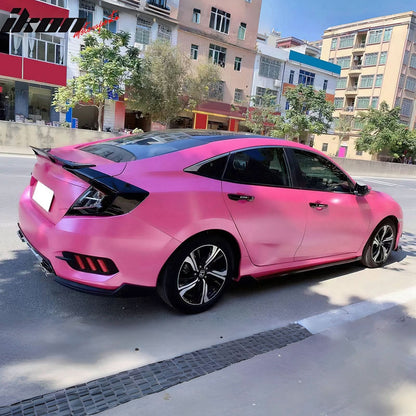 2016-2021 Honda Civic Sedan R Style Trunk Spoiler ABS