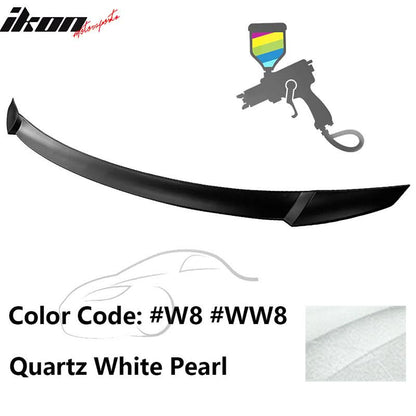 2021-2025 Hyundai Elantra 4DR Sedan M4 Rear Trunk Spoiler Wing ABS