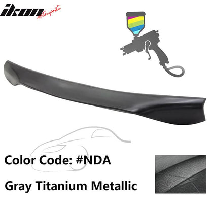 2010-2016 Hyundai Genesis Coupe Euro Style Trunk Spoiler Painted