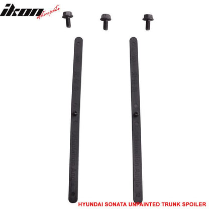 2011-2014 Hyundai Sonata Black Window Visor Roof Spoiler Lip Wing ABS