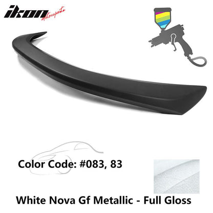 2019-2023 Lexus ES ES250 ES300H ES350 OE Style Painted Trunk Spoiler