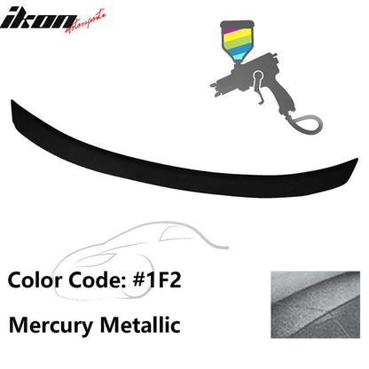 2013-2020 Lexus GS350 F Sport Sedan  Painted Trunk Spoiler ABS