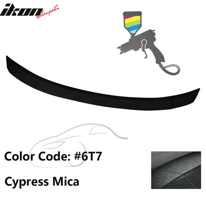 2013-2020 Lexus GS350 F Sport Sedan  Painted Trunk Spoiler ABS