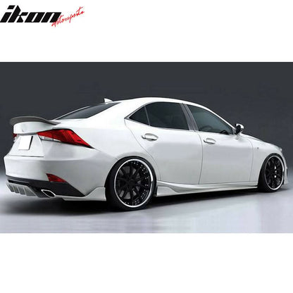 2014-2020 Lexus IS250 IS300 IS350 Type A Painted #077 Trunk Spoiler