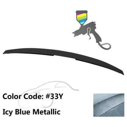 2004-2009 Mazda 3 Sedan Flush Mount  Painted Trunk Spoiler ABS