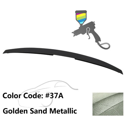 2004-2009 Mazda 3 Sedan Flush Mount  Painted Trunk Spoiler ABS