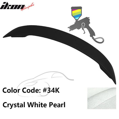 2010-2013 Mazda 3 Sedan OE Style Unpainted Rear Spoiler Wing ABS