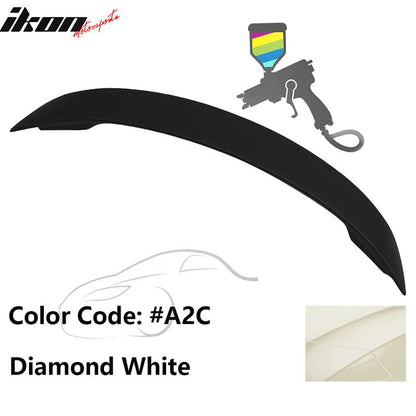 2010-2013 Mazda 3 Sedan OE Style Unpainted Rear Spoiler Wing ABS
