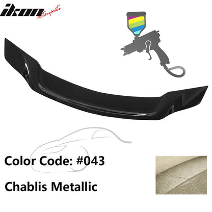 2008-2014 Benz W204 C-Class 4Dr R Style Trunk Spoiler A