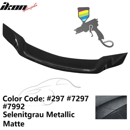 2008-2014 Benz W204 C-Class 4Dr R Style Trunk Spoiler A
