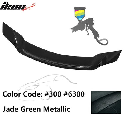 2008-2014 Benz W204 C-Class 4Dr R Style Trunk Spoiler A