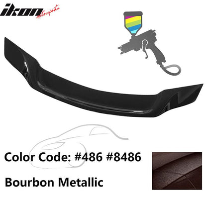 2008-2014 Benz W204 C-Class 4Dr R Style Trunk Spoiler A