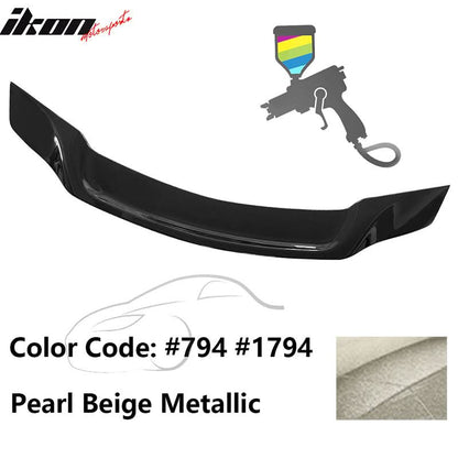 2008-2014 Benz W204 C-Class 4Dr R Style Trunk Spoiler A