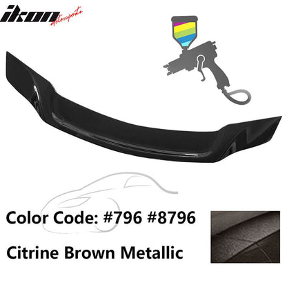 2008-2014 Benz W204 C-Class 4Dr R Style Trunk Spoiler A