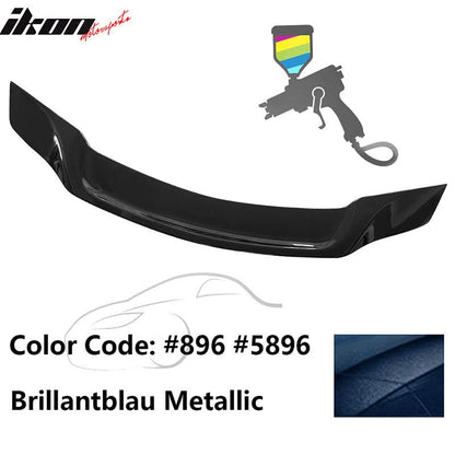 2008-2014 Benz W204 C-Class 4Dr R Style Trunk Spoiler A