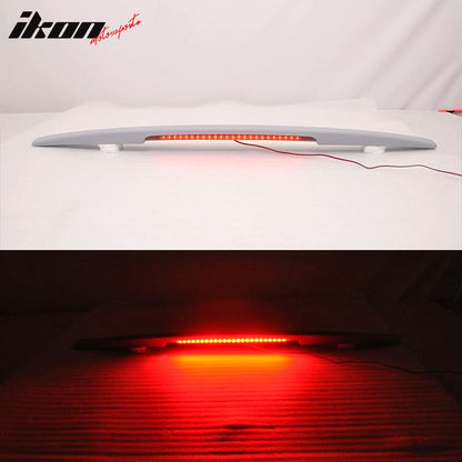 2016-2023 Nissan Maxima OE Style Rear Spoiler Wing LED Brake Light ABS