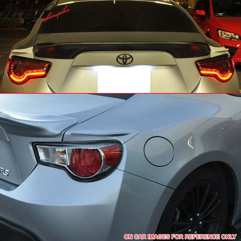 2013-2020 Scion FRS Subaru BRZ Toyota 86 C7P Trunk Spoiler Side Wing