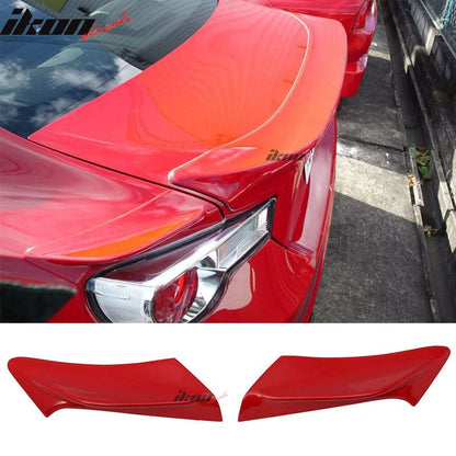 2013-2020 Scion FRS Subaru BRZ Toyota 86 Trunk Side Spoiler Splitter