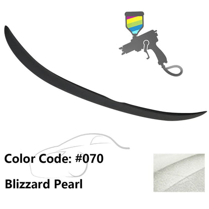 2007-2011 Toyota Camry Painted Rear Trunk Lip Wing Spoiler ABS