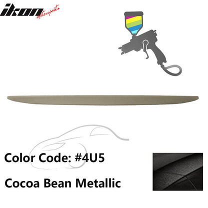 2012-2014 Toyota Camry OE Style Rear Trunk Spoiler Wing Painted Color