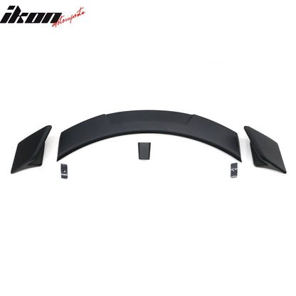 2017-2024 Tesla Model 3 GT Style Matte Black Rear Trunk Spoiler ABS