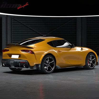 2020-2025 Toyota GR Supra MZ Speed Trunk Spoiler Gloss Carbon Fiber