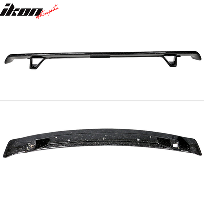 Universal Fitment Rear Trunk Spoiler Lip Wing Forged Carbon Fiber
