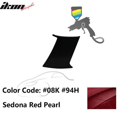 2002-2007 Subaru Impreza WRX STI Trunk Spoiler Stabilizer Painted