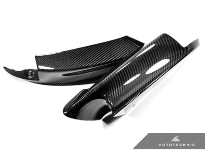 AutoTecknic Dry Carbon Fiber Performante Aero Splitters - BMW E90/ E92/ E93 M3