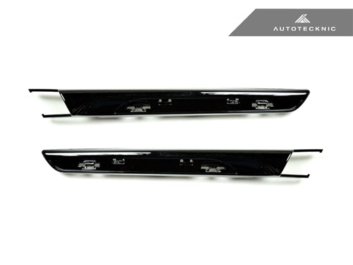 AutoTecknic Replacement Glazing Black Fender Trims - BMW F80 M3 | F82/ F83 M4