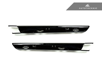 AutoTecknic Replacement Glazing Black Fender Trims - BMW F80 M3 | F82/ F83 M4