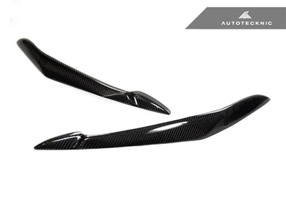 AutoTecknic Carbon Fiber Headlight Trim Set - BMW E70 X5 | X5M | E71 X6 | X6M