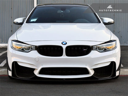 AutoTecknic Carbon Fiber Headlight Trim Set - BMW F80 M3 | F82/ F83 M4
