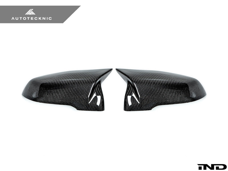 AutoTecknic M-Inspired Carbon Fiber Mirror Covers - BMW F40 1-Series | F44 2-Series Gran Coupe