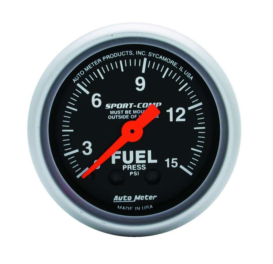 TD GAUG  FUEL PRESSURE  2 1/16