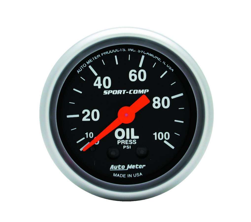 TD GAUG  OIL PRESSURE  2 1/16