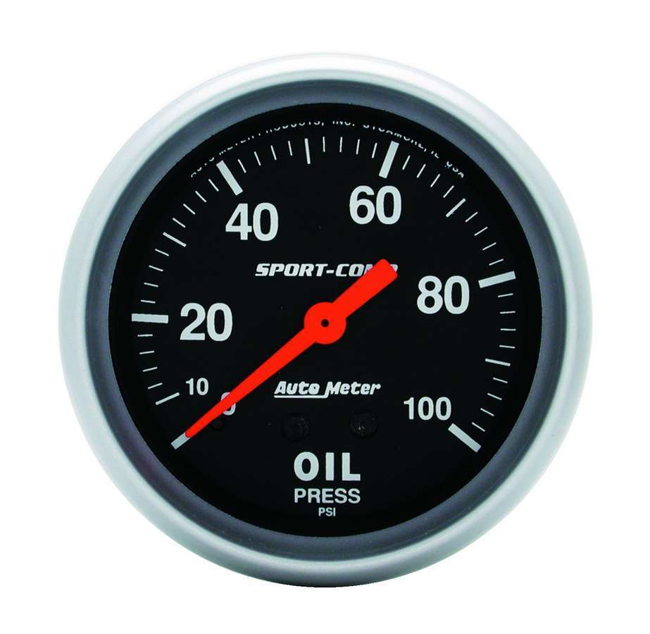 TD GAUG  OIL PRESSURE  2 5/8