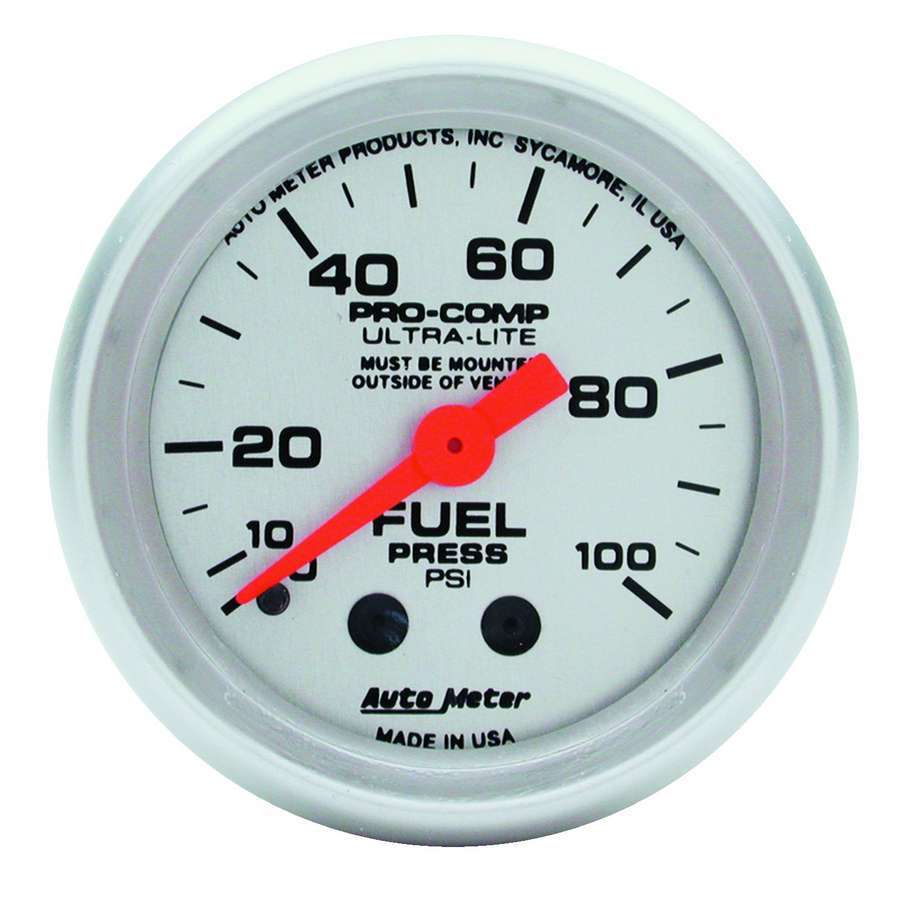 TD GAUG  FUEL PRESSURE  2 1/16