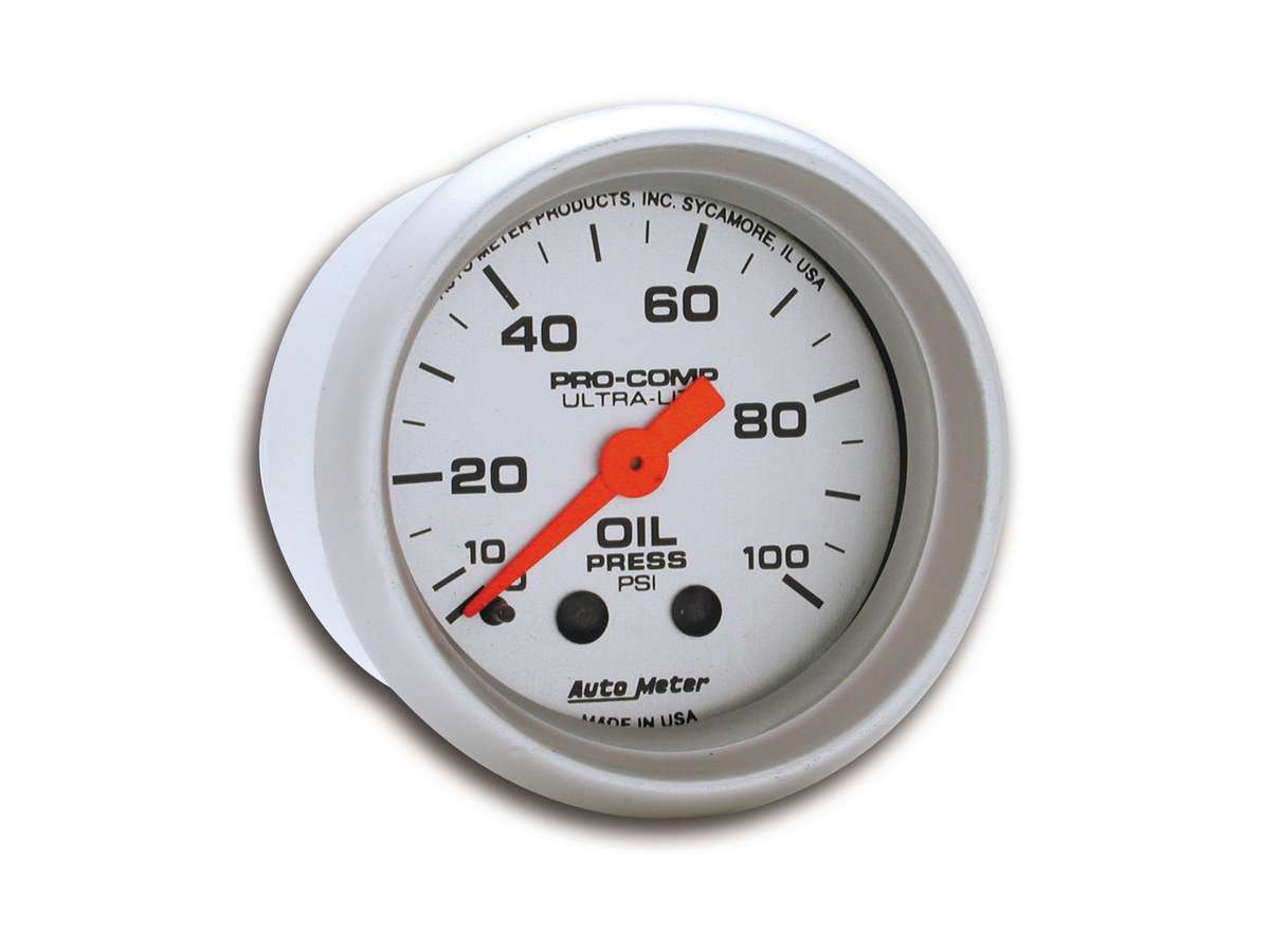 TD GAUG  OIL PRESSURE  2 1/16