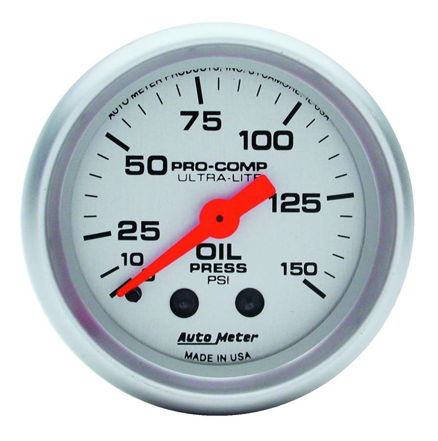 TD GAUG  OIL PRESSURE  2 1/16